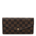 Damier Ebene Sarah Wallet NM