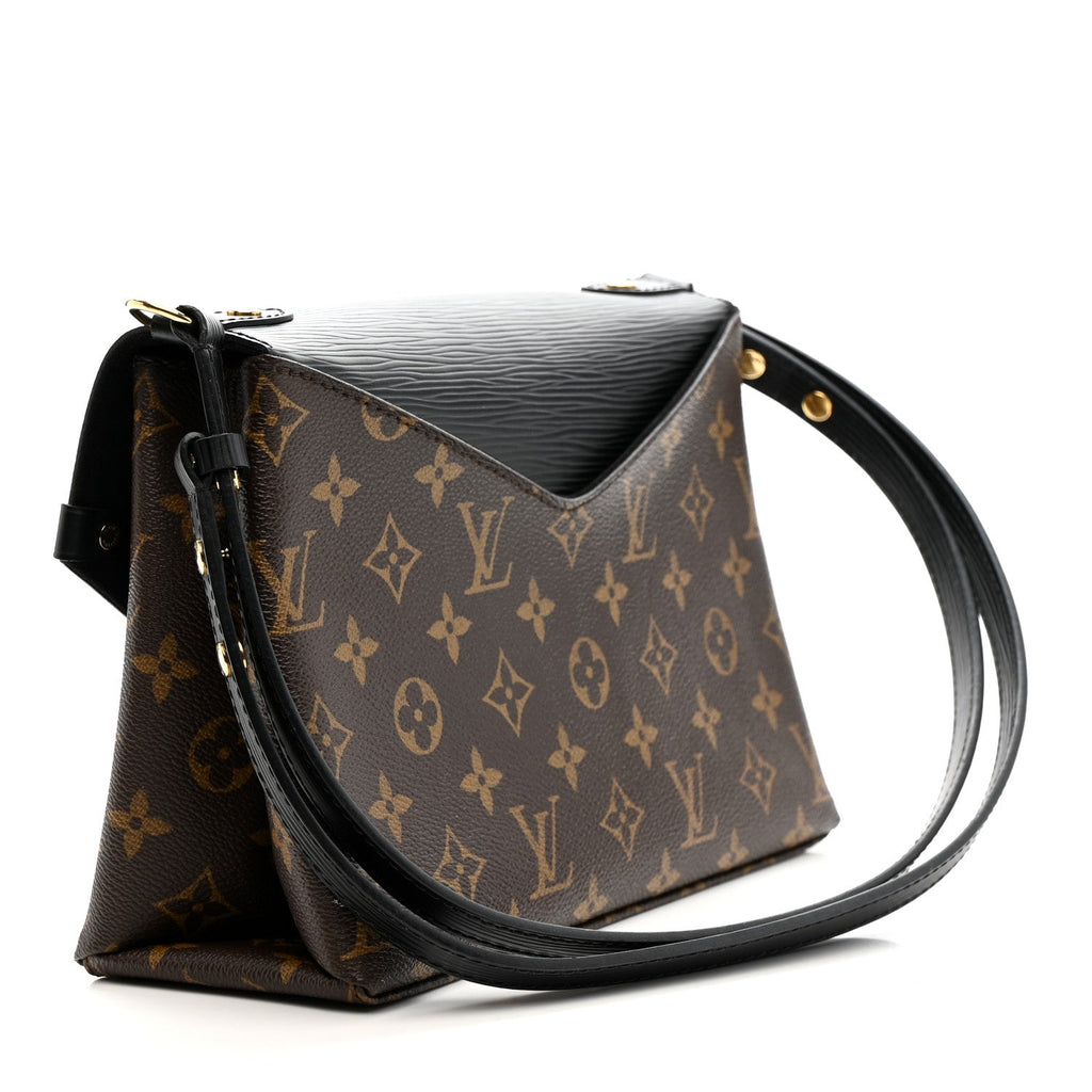 Epi Monogram Saint Michel Black