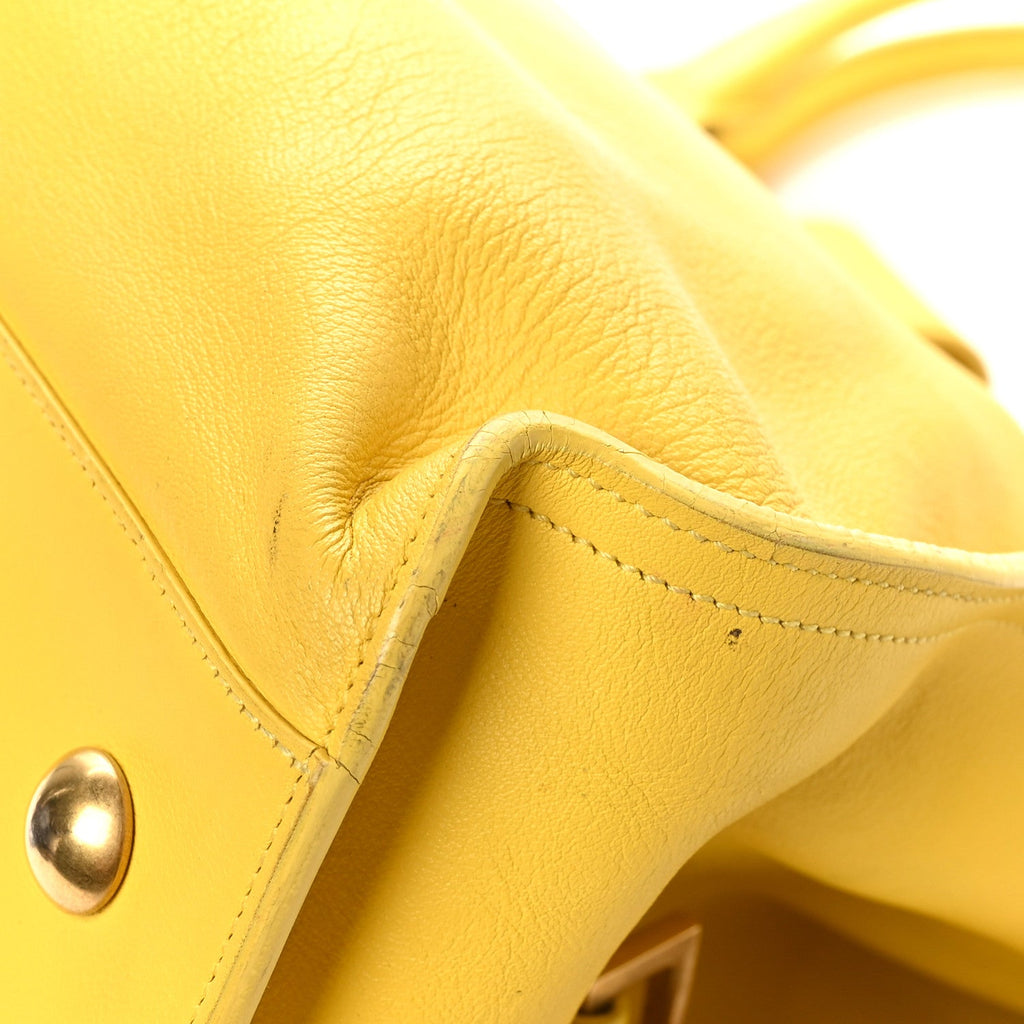 Calfskin Medium Classic Y Cabas Soleil
