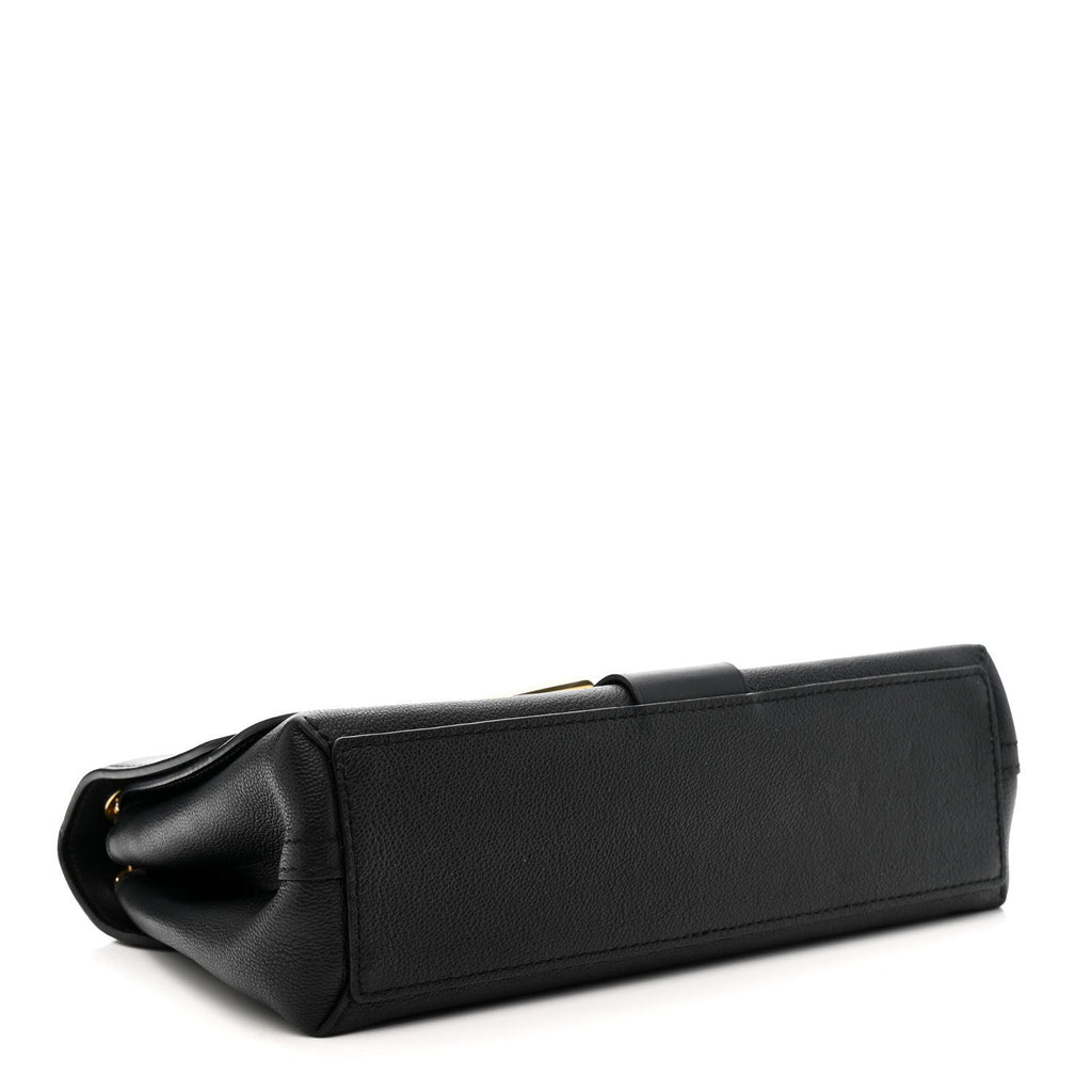 Monogram Cuir Plume Ecume Very Chain Bag Black