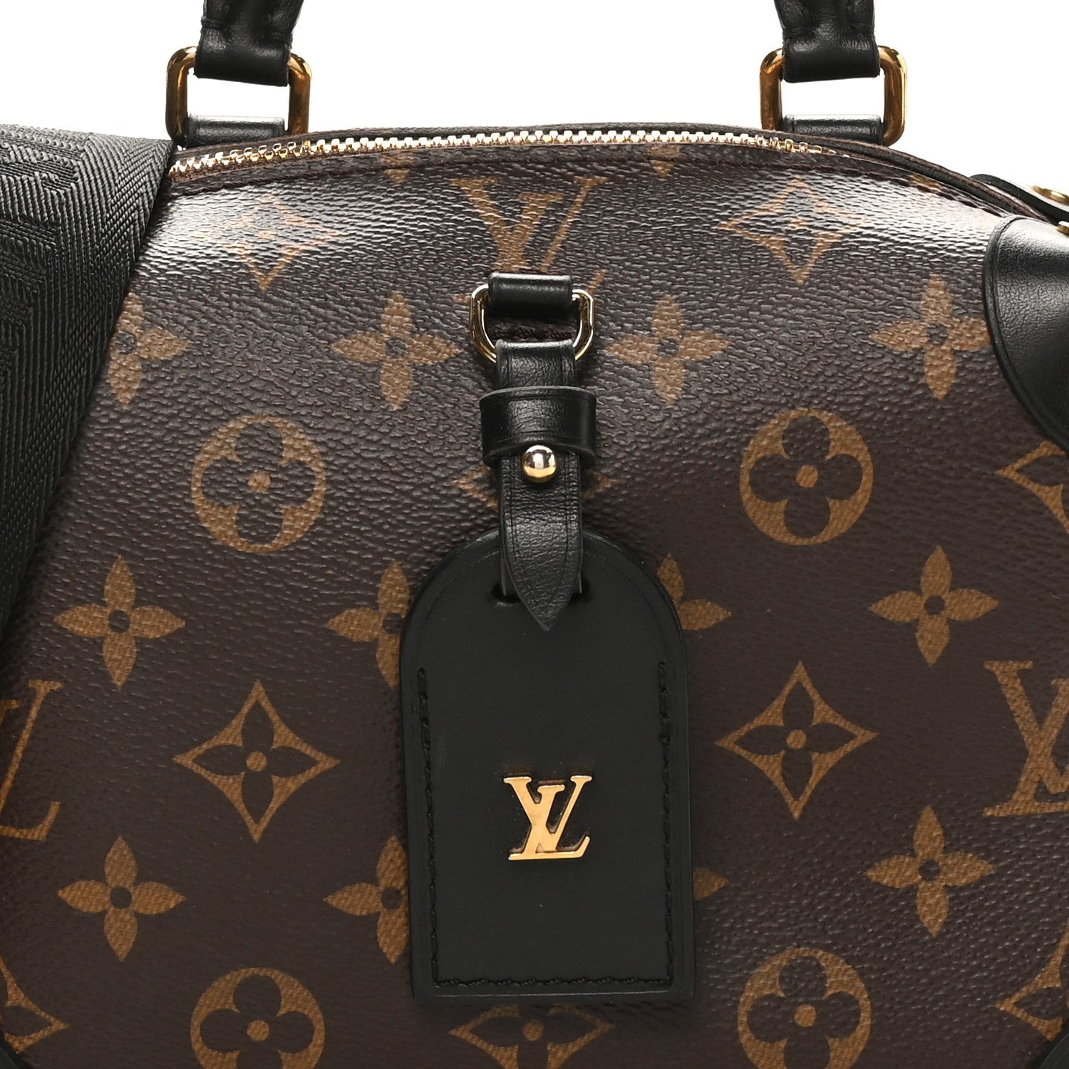 Monogram Petite Malle Souple Black