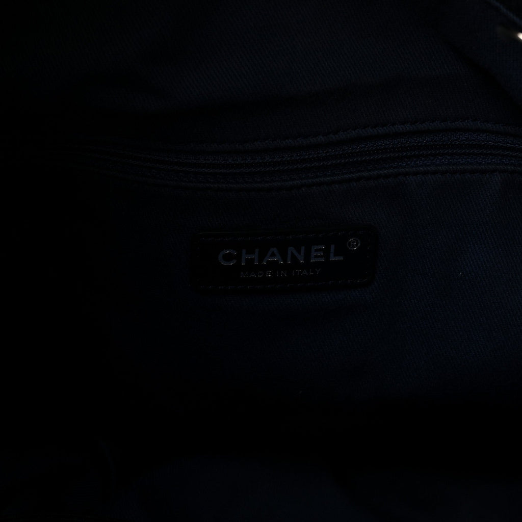 Canvas Small Double Face Tote Navy