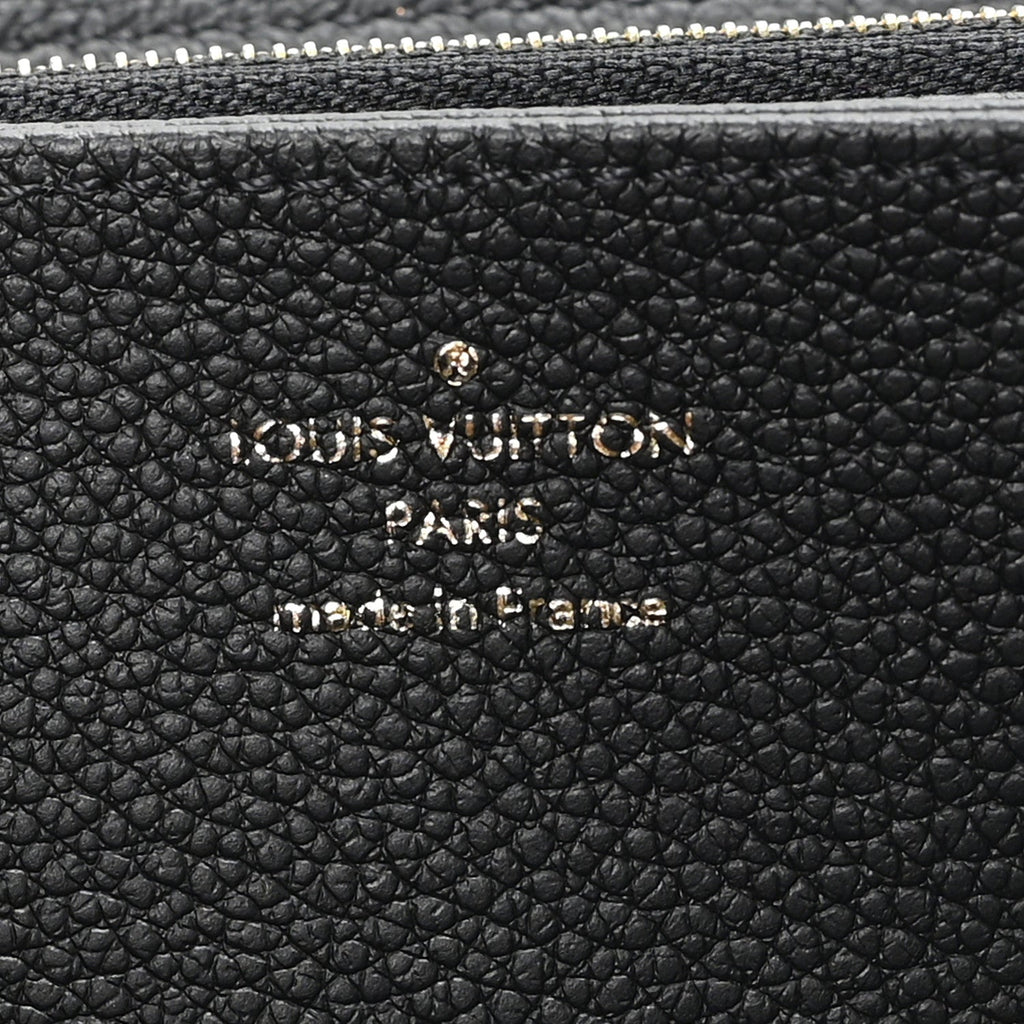 Empreinte Monogram Giant Zippy Wallet Black Beige