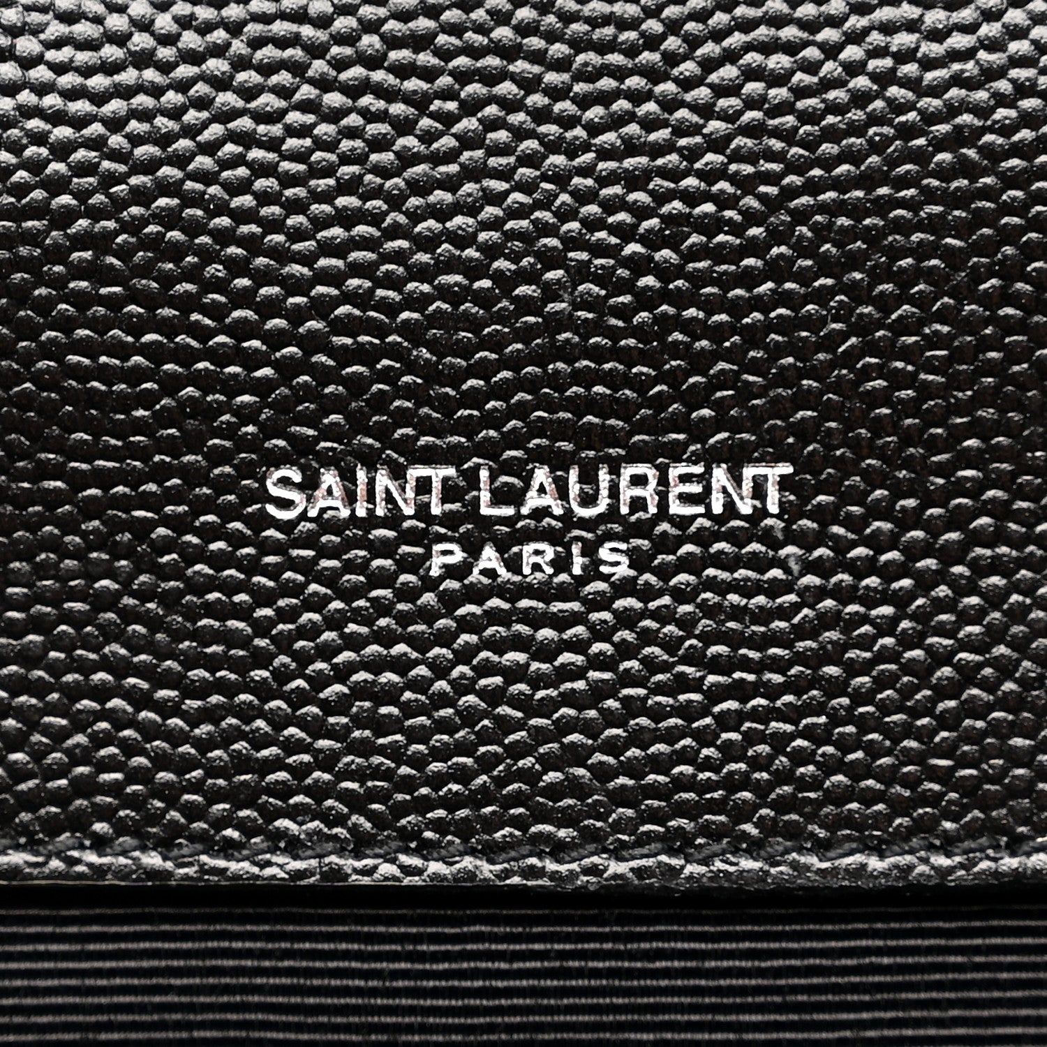 Grain De Poudre Textured Mixed Matelasse Triquilt Medium Monogram Satchel Black