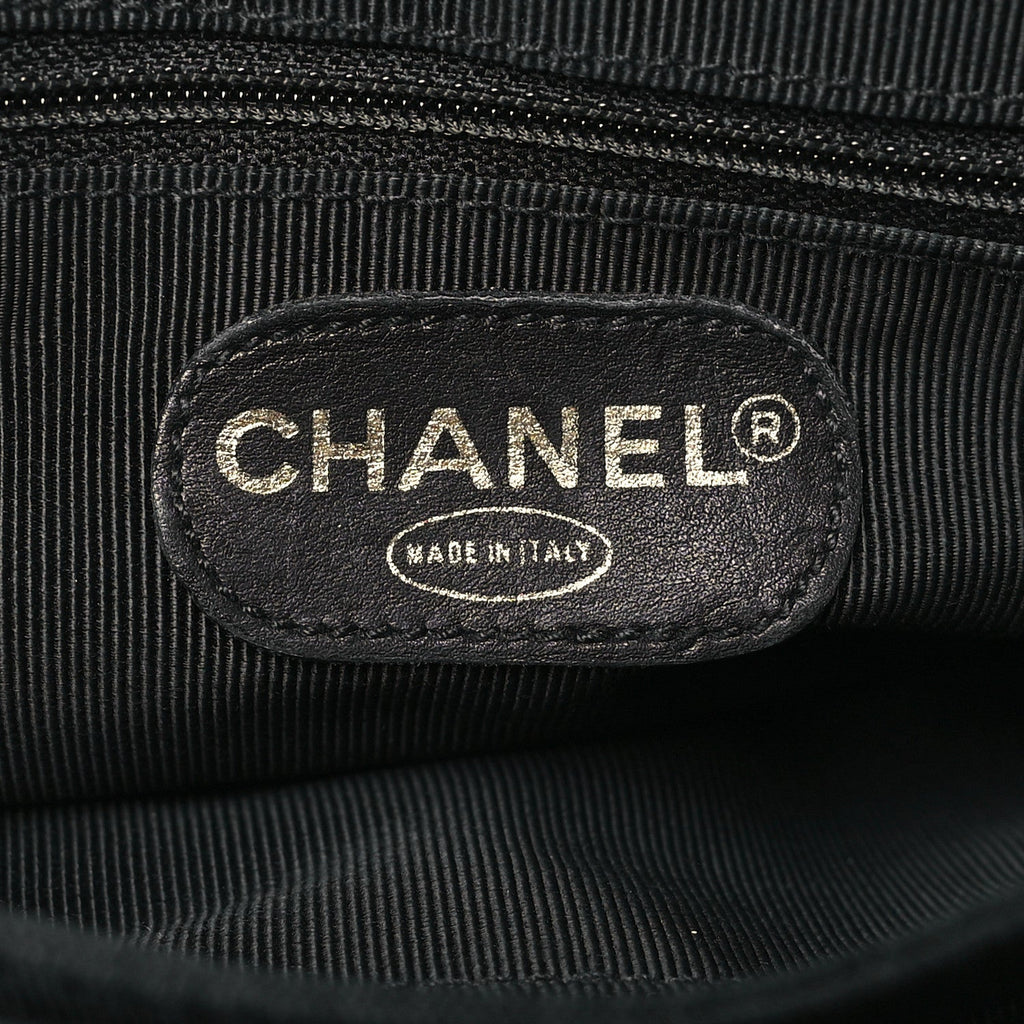 Caviar Quilted Backpack Black