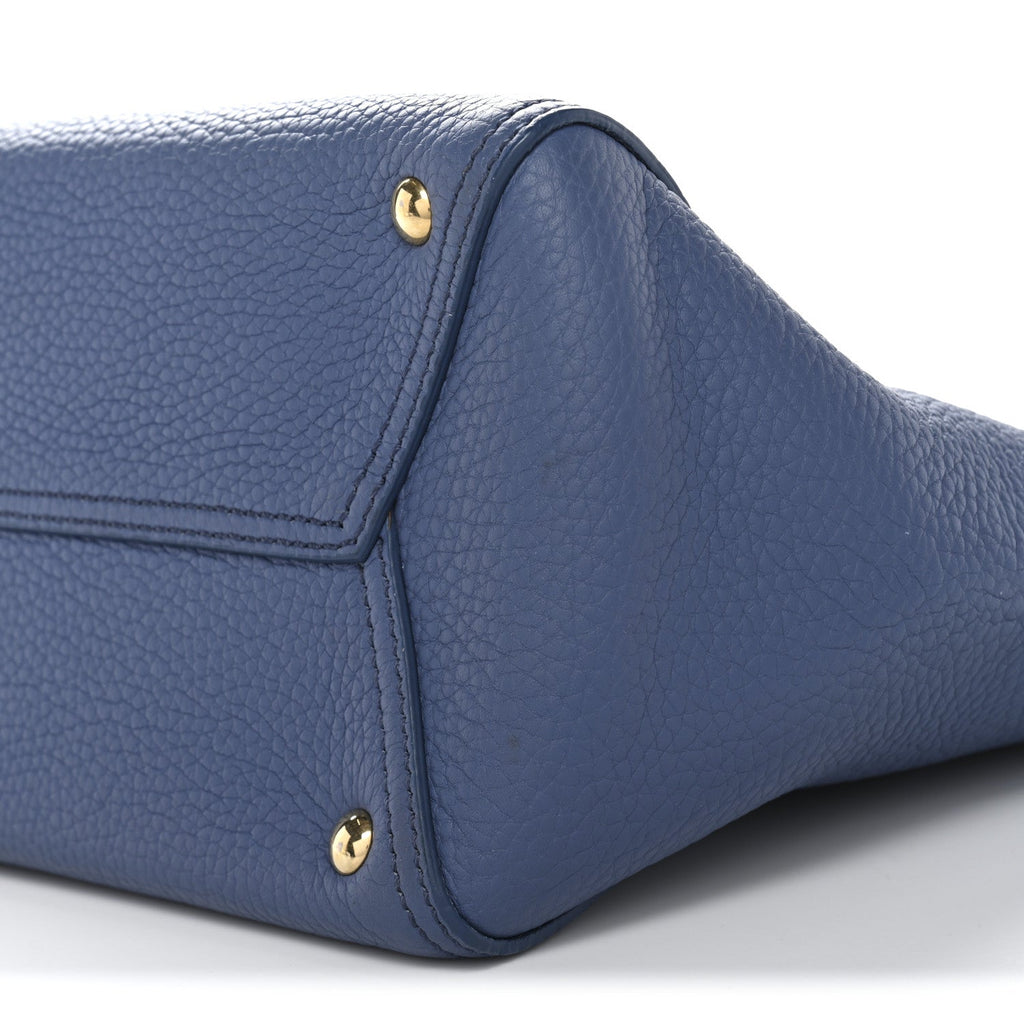 Calfskin Tote Blue