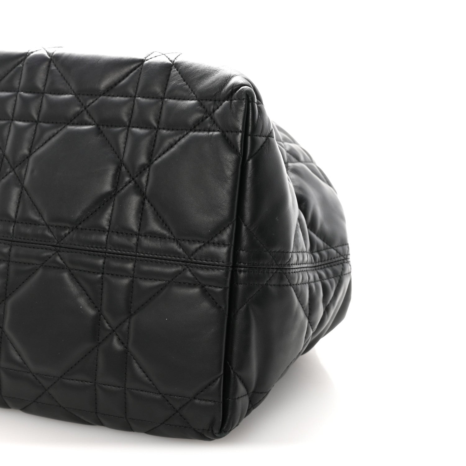 Calfskin Macrocannage Large Toujours Black