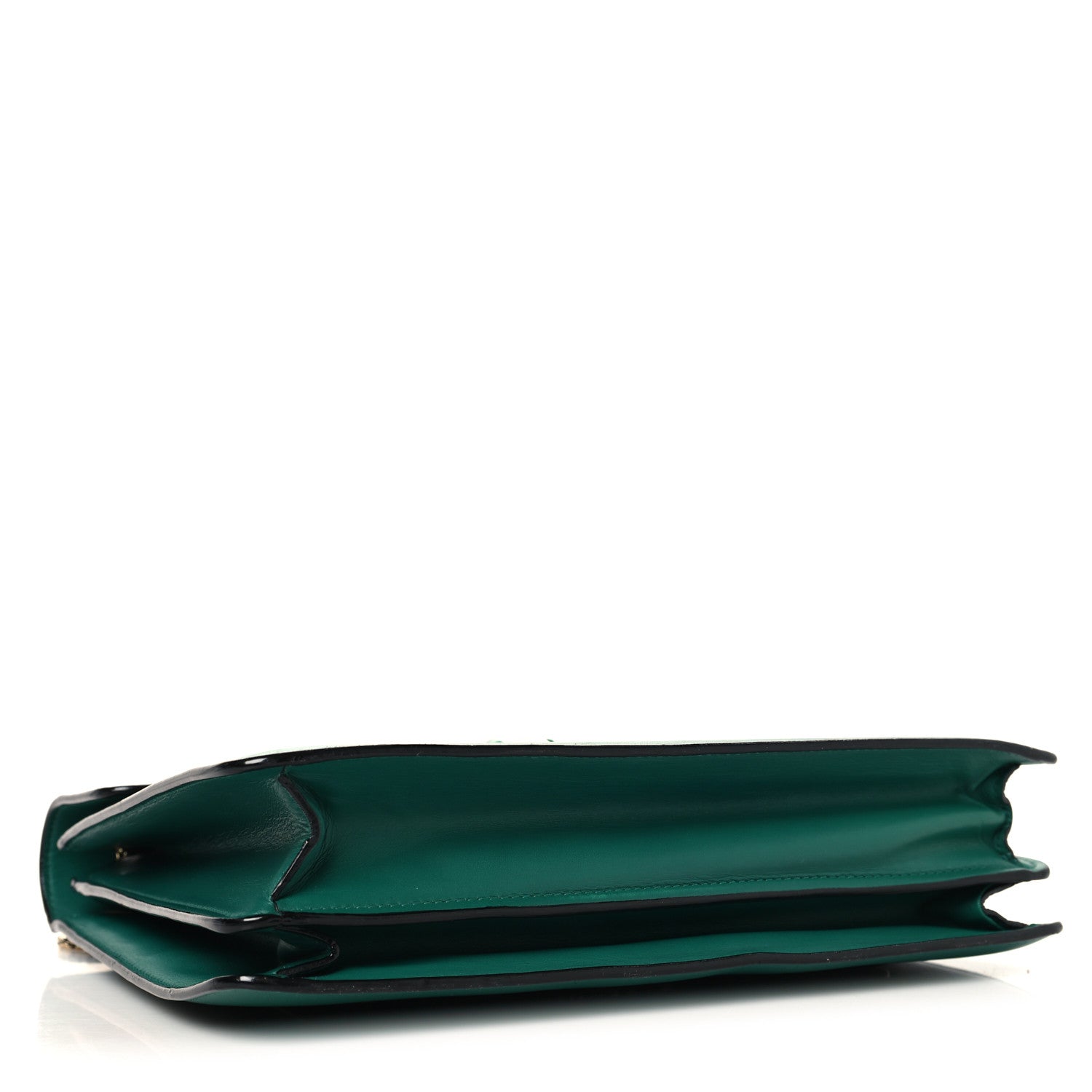 Calfskin Serpenti Forever Medium Shoulder Bag Emerald Green