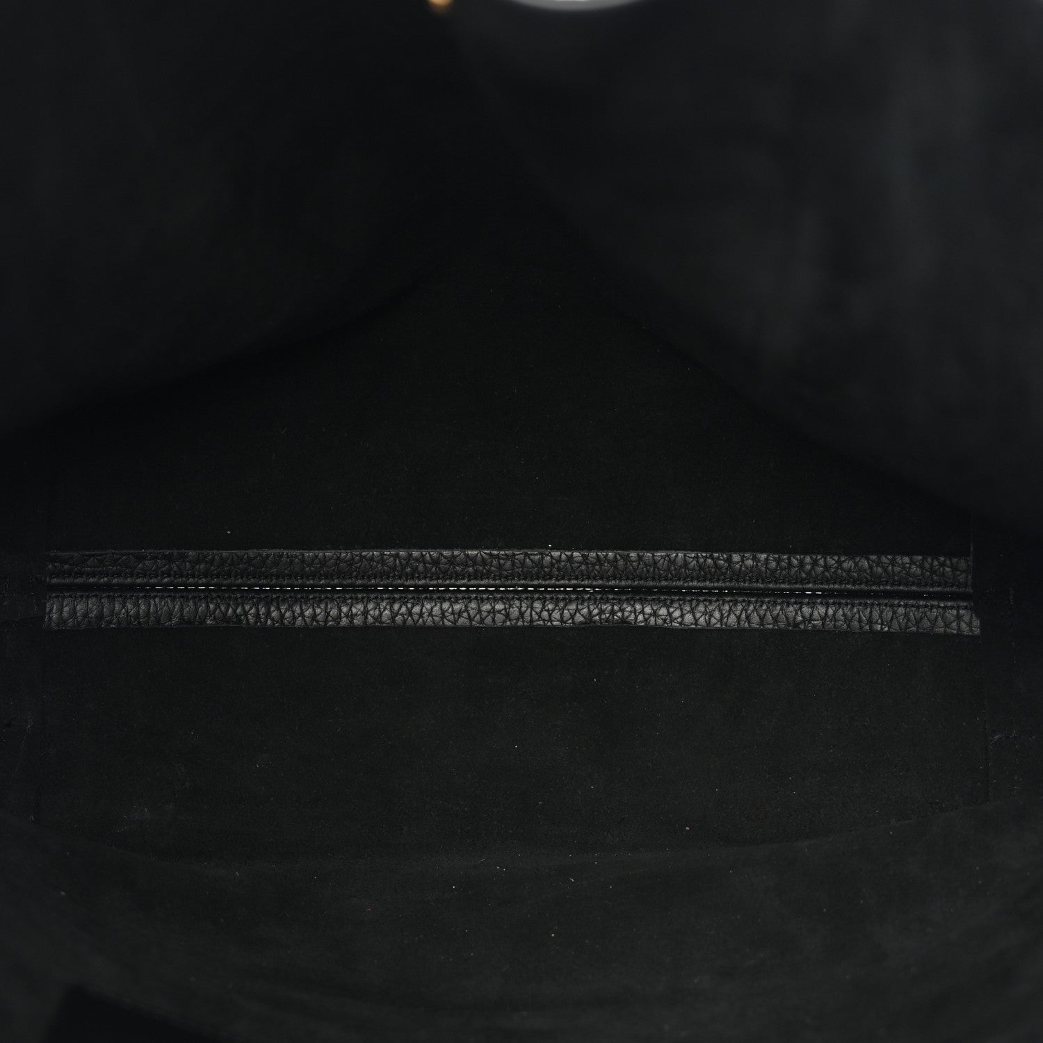Heavy Grain Bayswater North South Tote Black