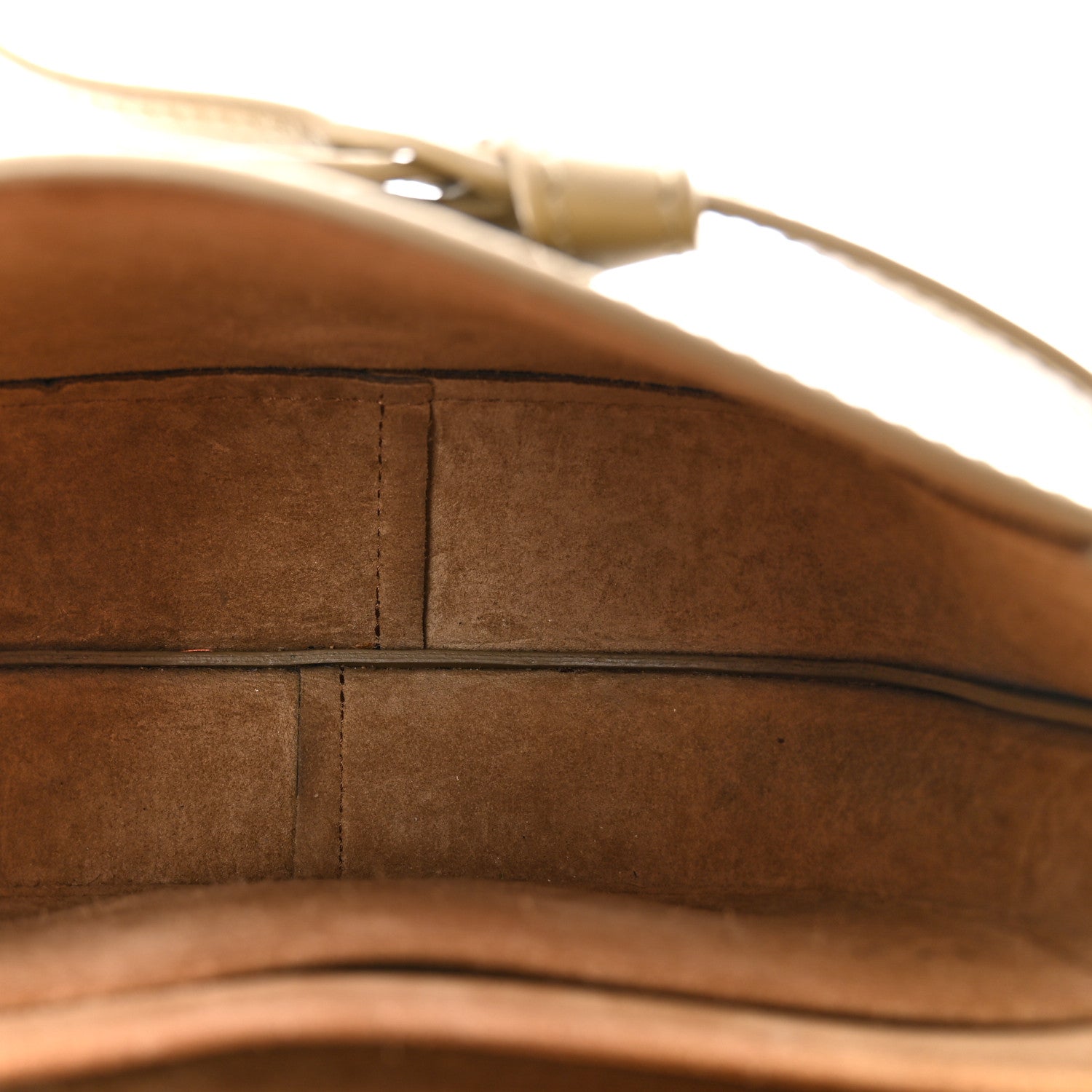 Calfskin Jacquard Mini Gate Dual Bag Butter