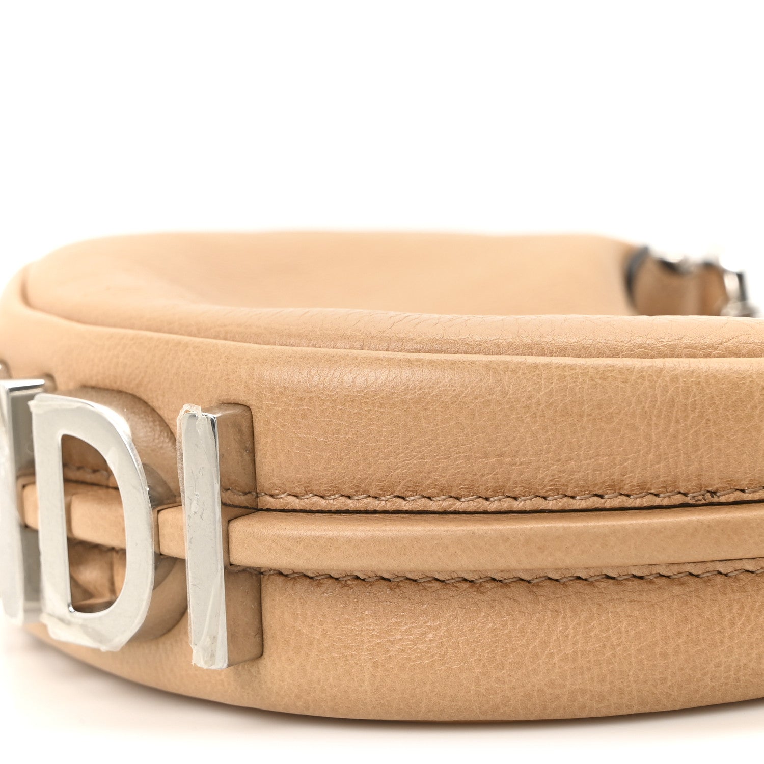 Vitello Grace Nano Fendigraphy Hobo Charm Miele Scuro