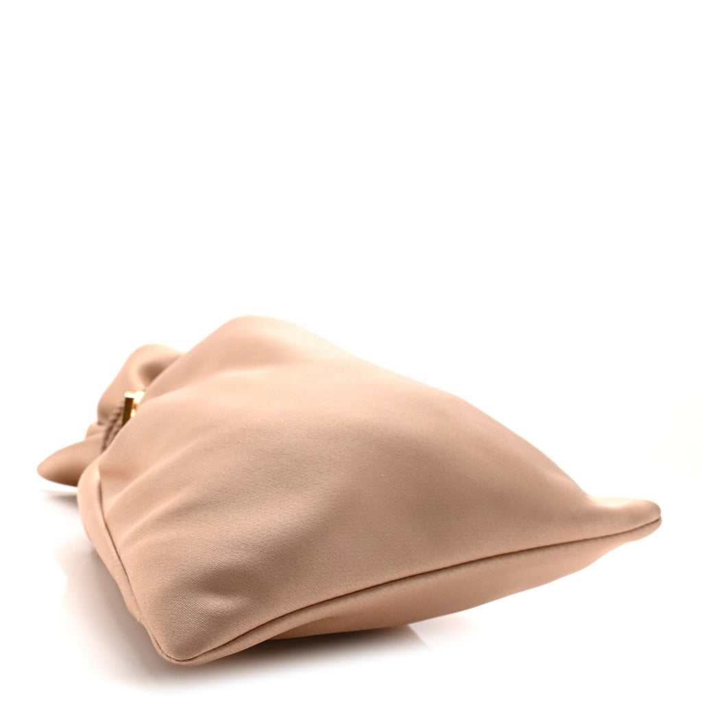Satin Evening Pouch Nude Baby Nude