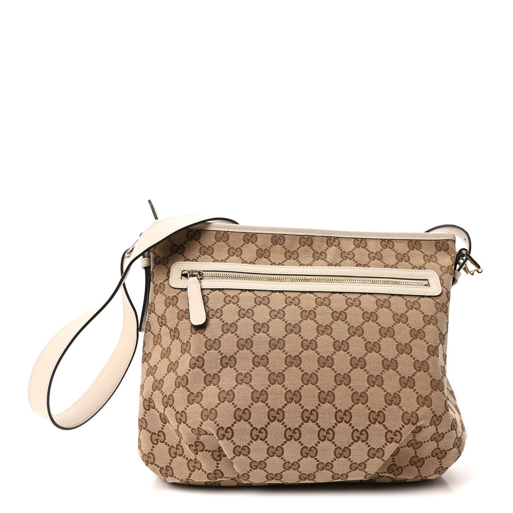 Monogram Messenger Bag Off White