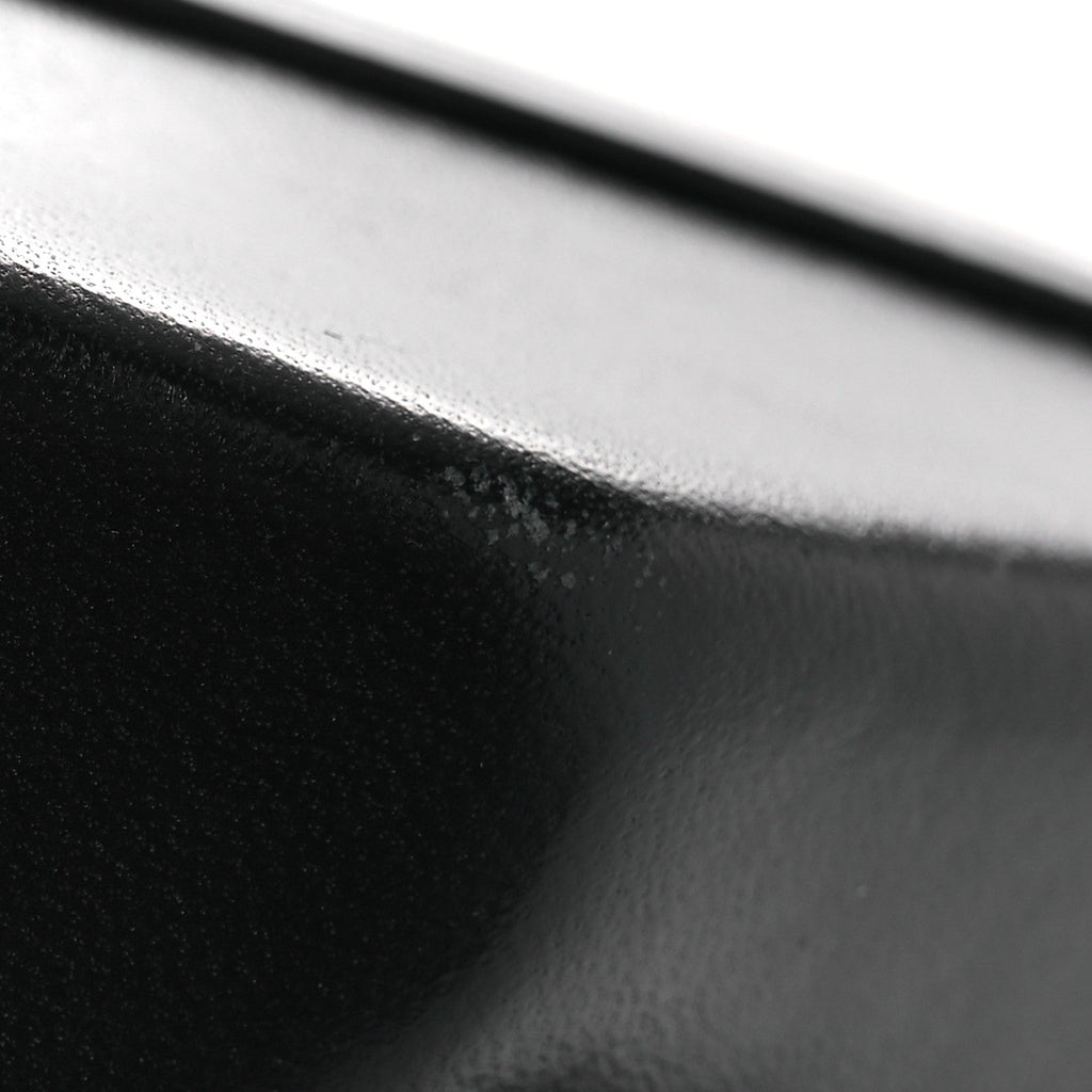 Calfskin G Chain Clutch Black