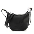 Supple Calfskin Cuir Triomphe Small Heloise Shoulder Bag Black
