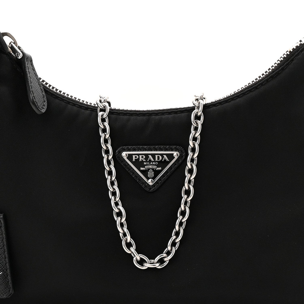 Nylon Re-Edition 2005 Shoulder Bag Black