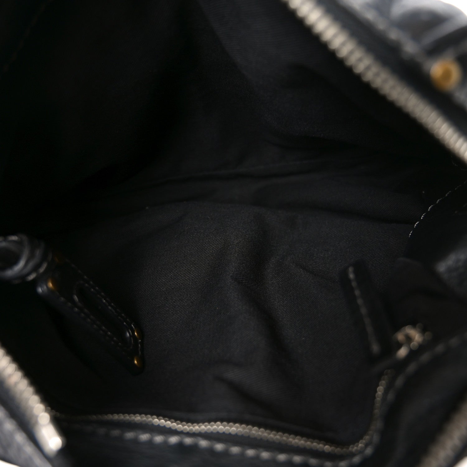Calfskin Paddington Small Shoulder Bag Black