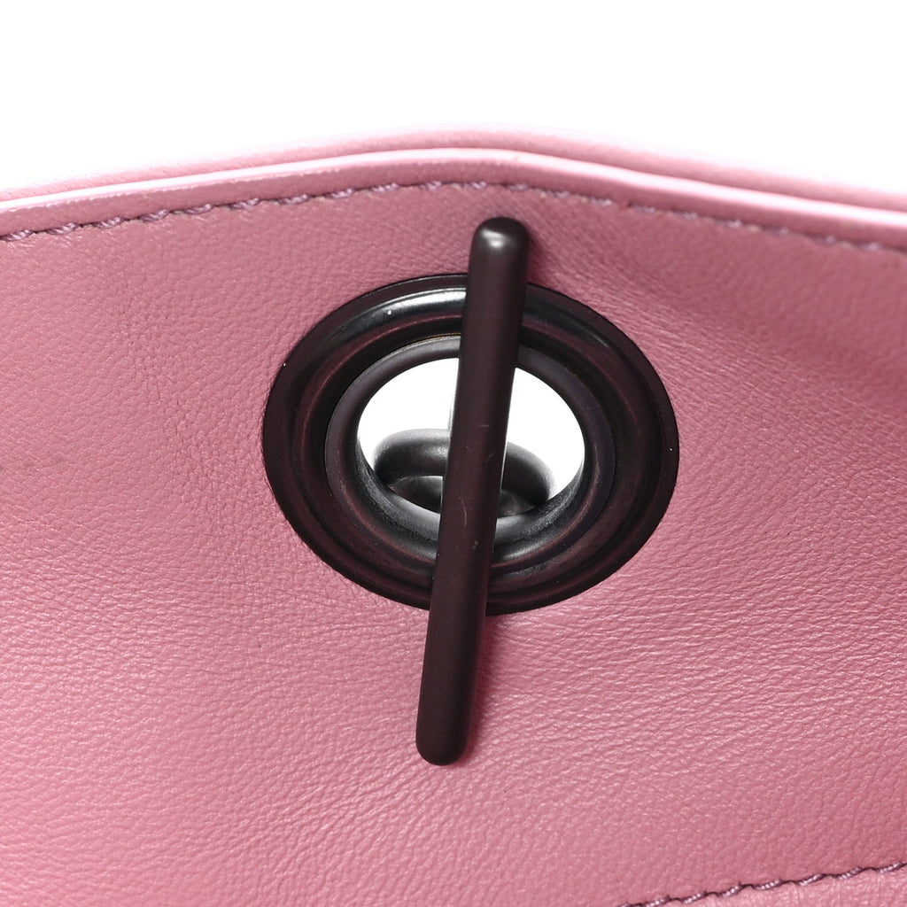 Nappa Intrecciato Large Classic Chain Strap Tote Glicine