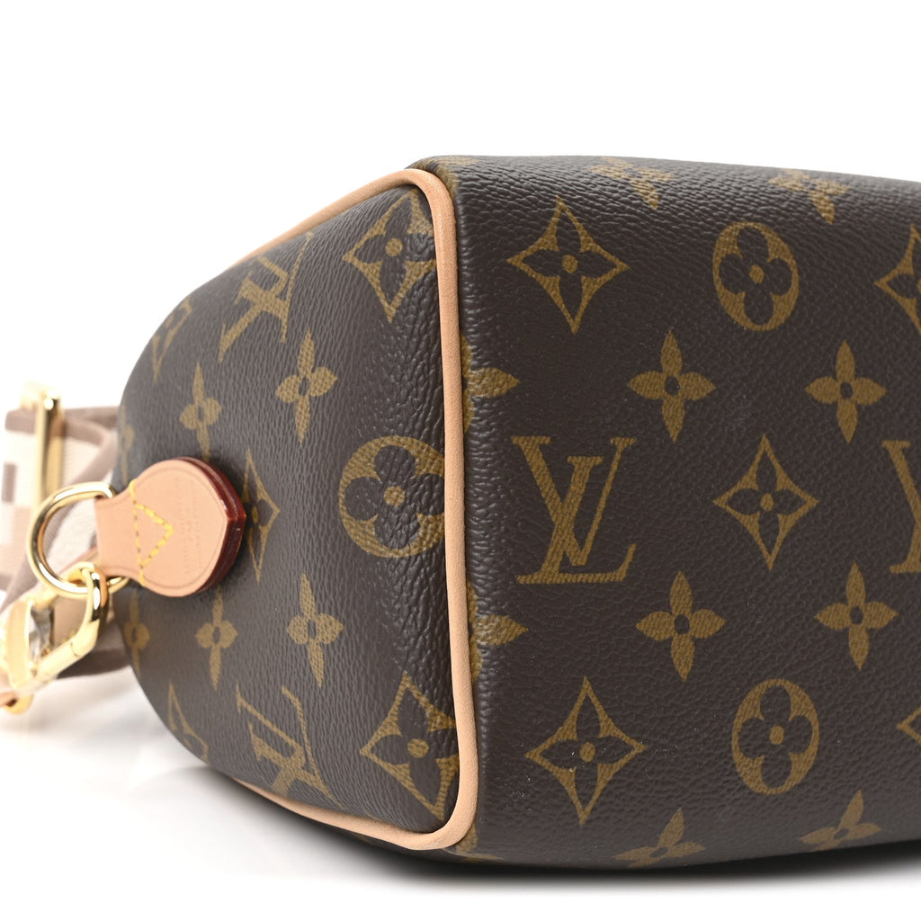 Monogram Speedy Bandouliere 20 Beige