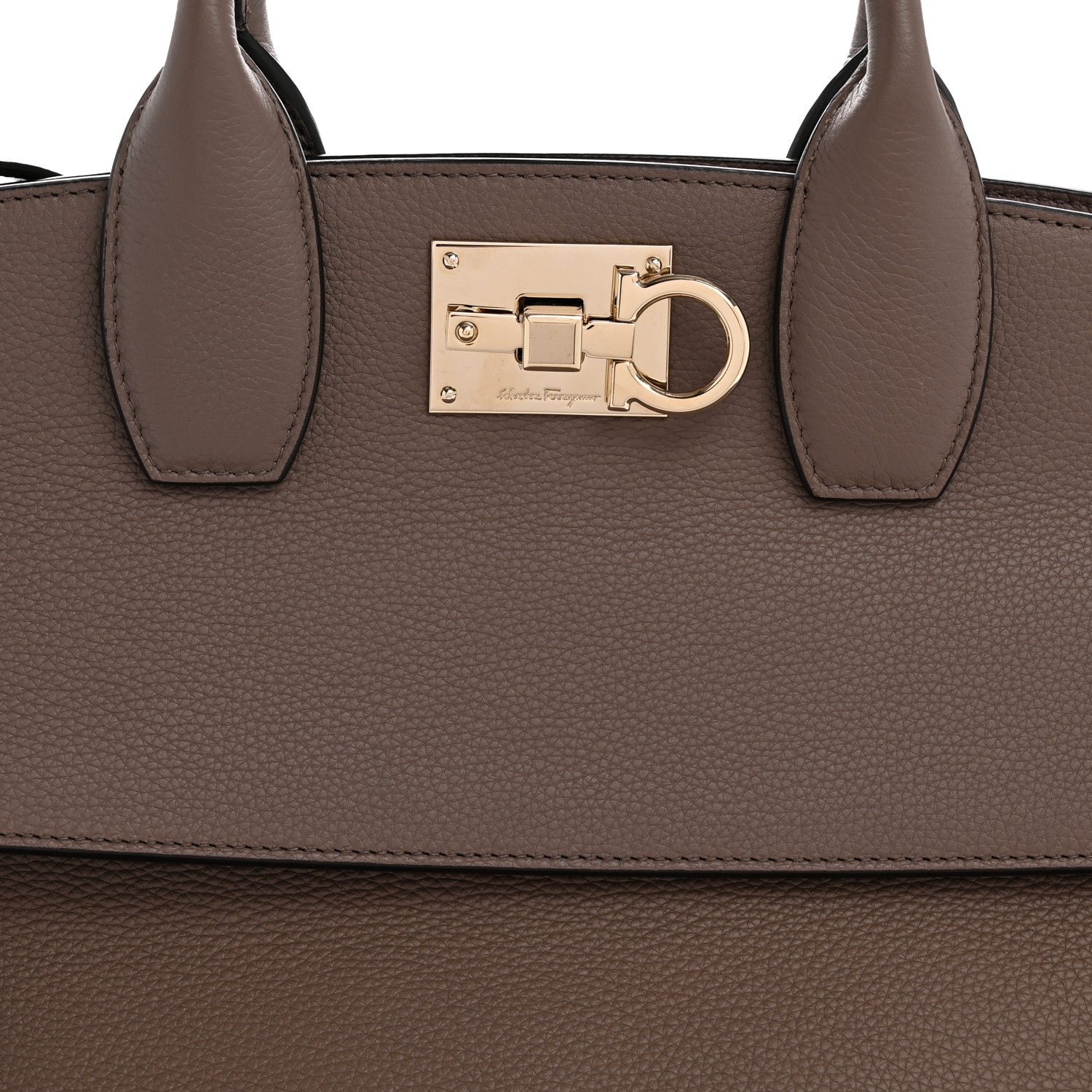 Calfskin Large Studio Bag Caraway Seed