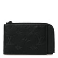 Calfskin Monogram Shadow Hybrid Wallet Black