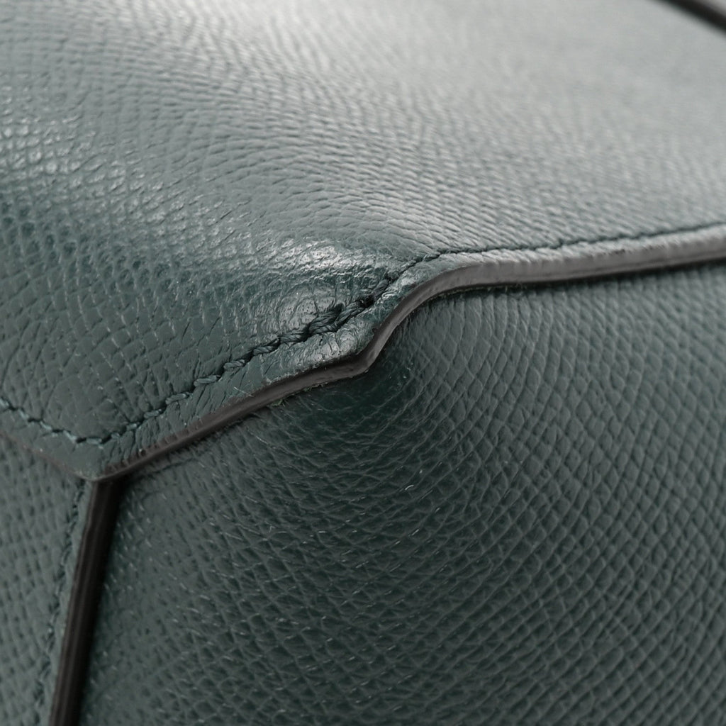 Grained Calfskin Nano Belt Bag Amazone