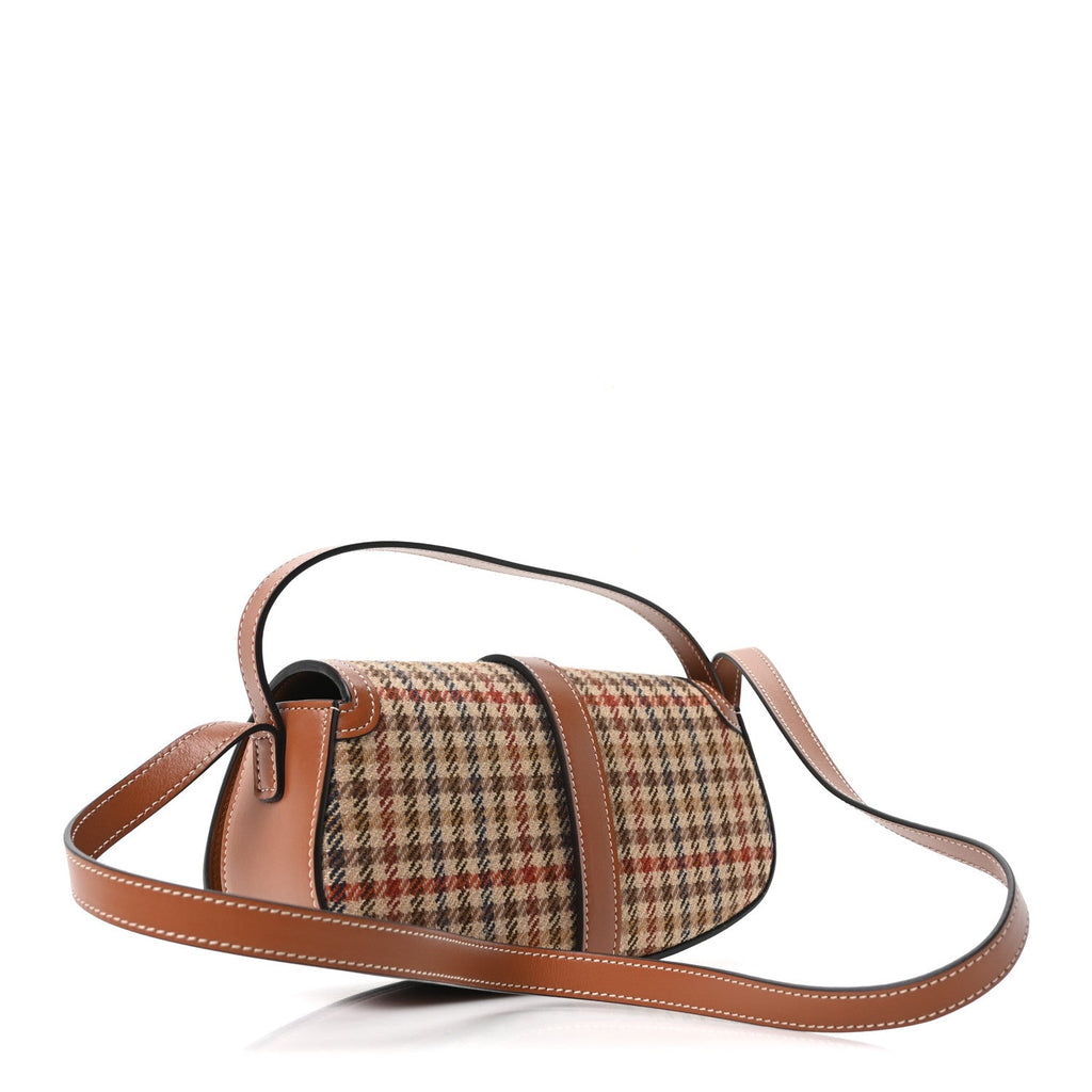 Tweed Calfskin Tabou Clutch on Strap Multicolor