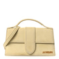 Grained Calfskin Le Grand Bambino Light Yellow