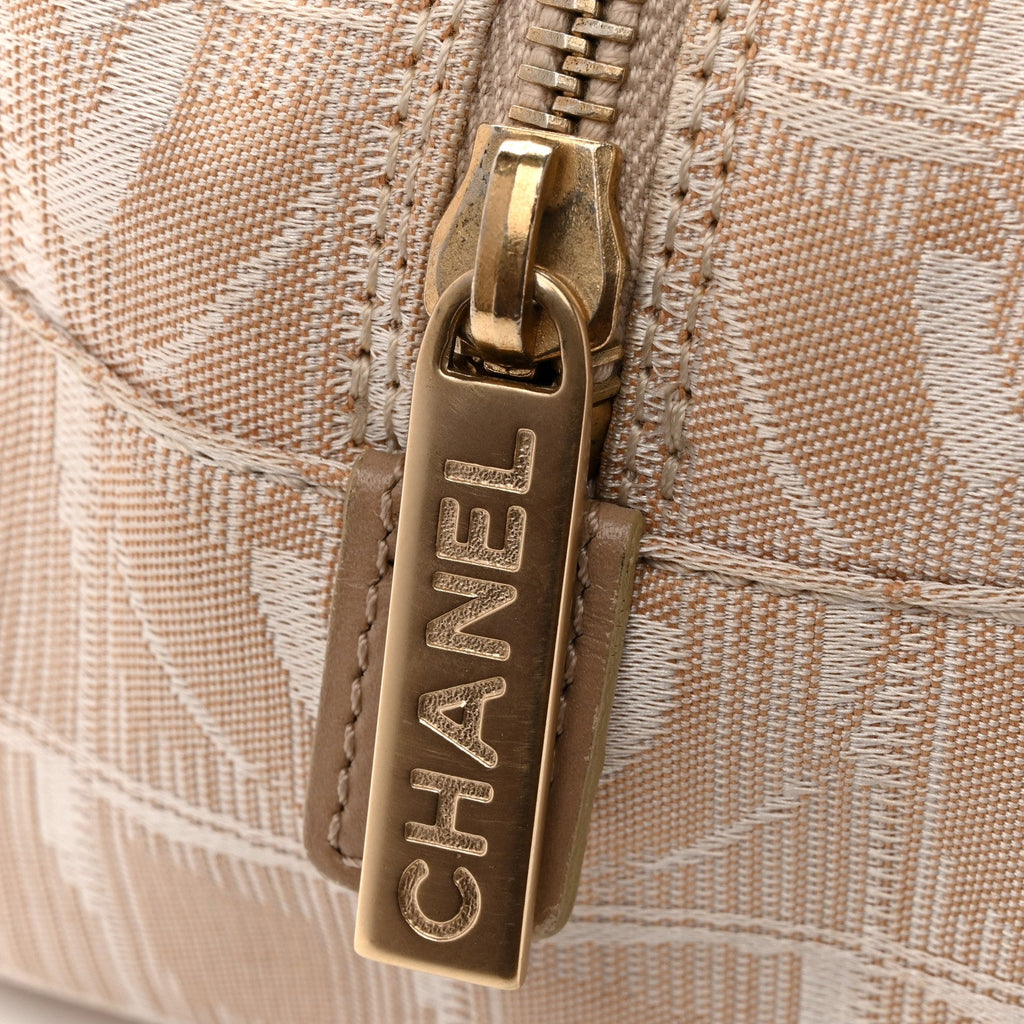 Nylon Travel Bowler Beige