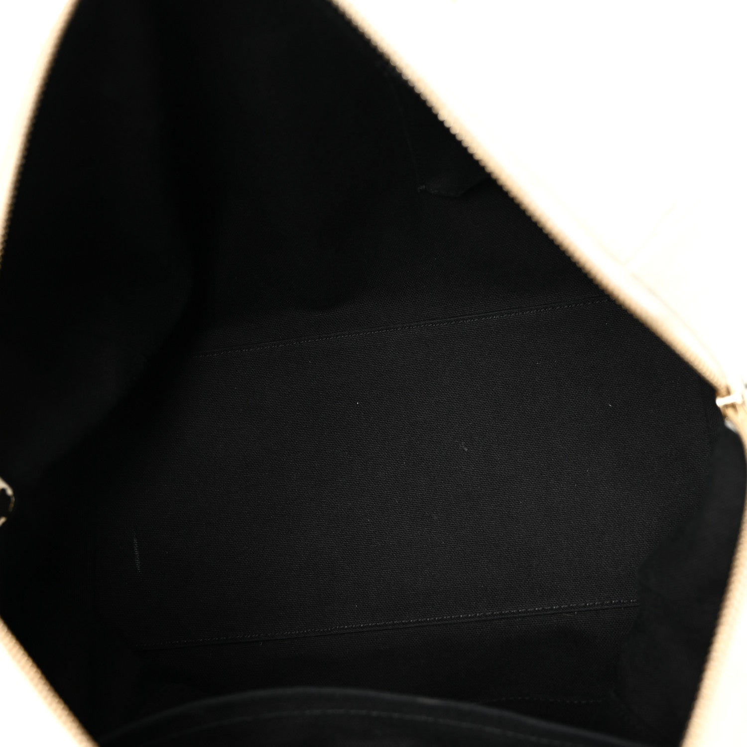 Grained Calfskin Palazzo Bowler White