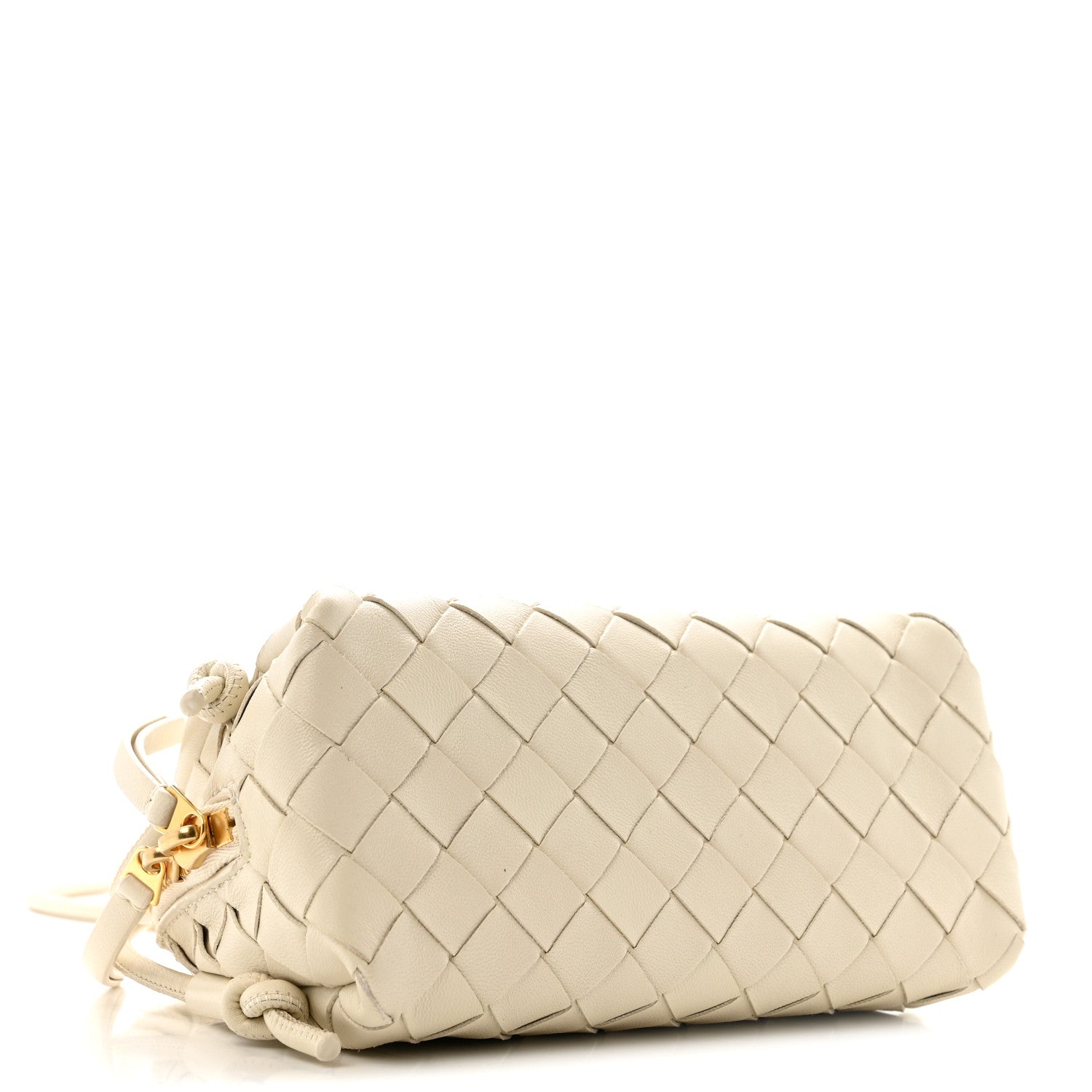 Nappa Intrecciato Concert Pouch Sea Salt