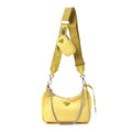 Nylon Saffiano Re-Edition 2005 Shoulder Bag Ananas