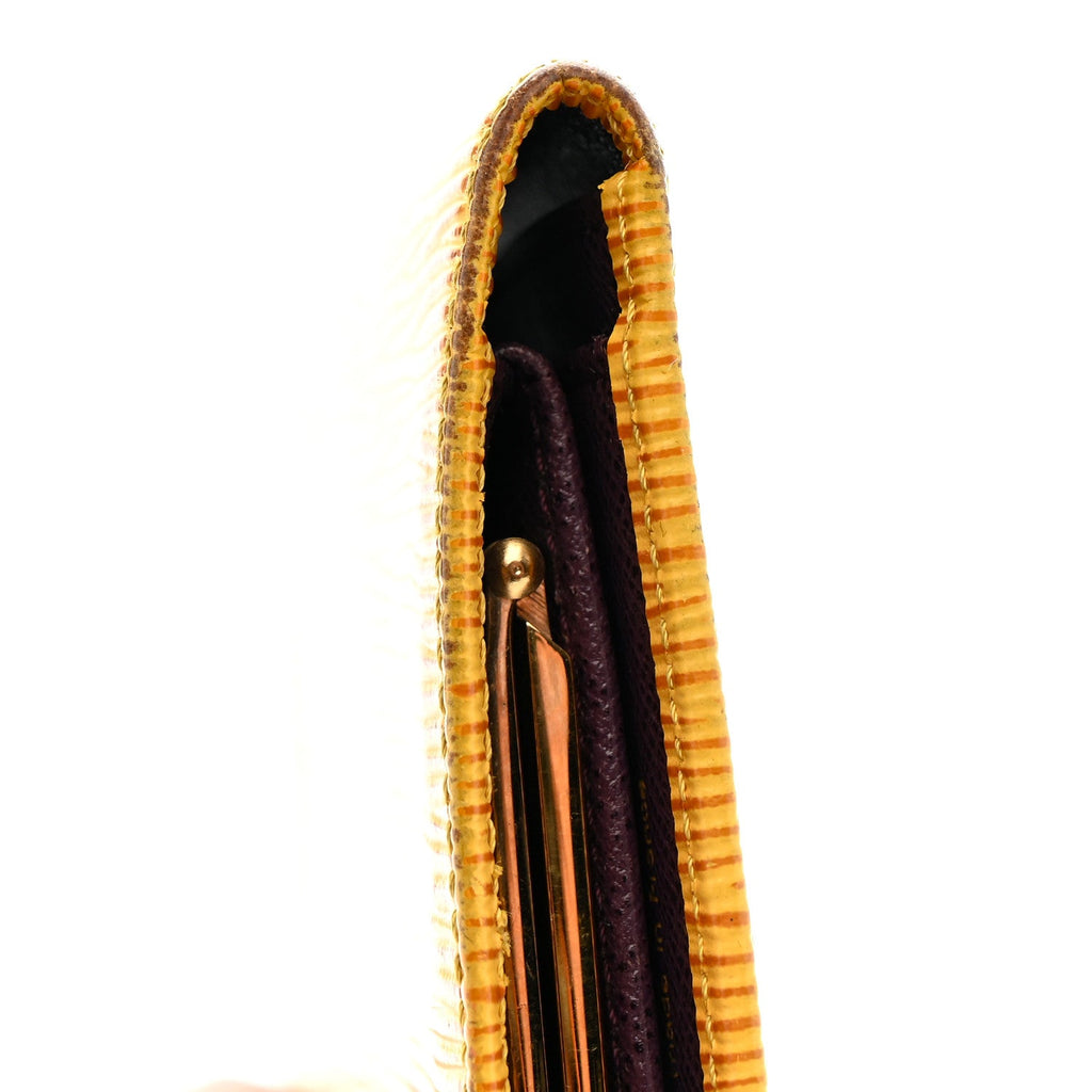 Epi Continental French Purse Wallet Tassil