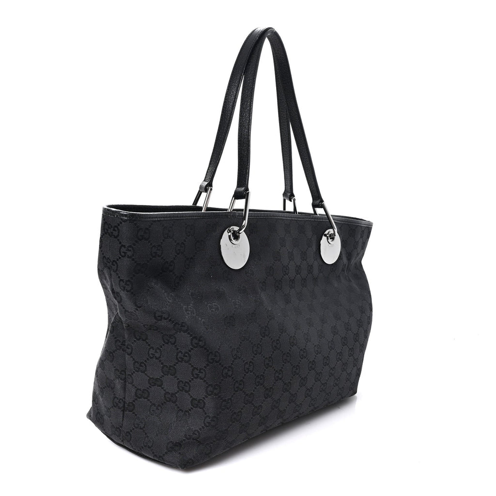 Monogram Large Eclipse Tote  Dark Brown