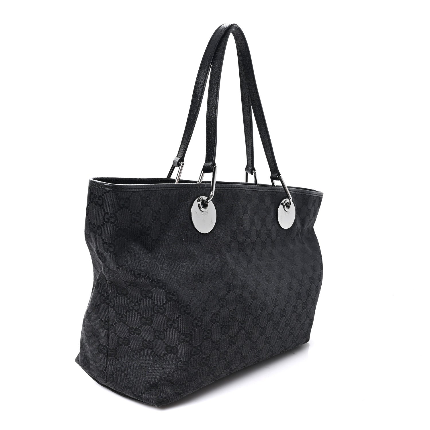 Monogram Large Eclipse Tote  Dark Brown