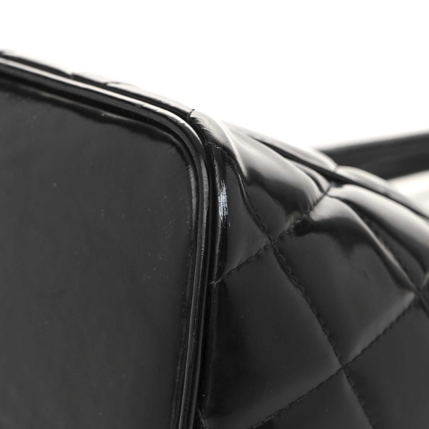 Patent Medallion Tote Black