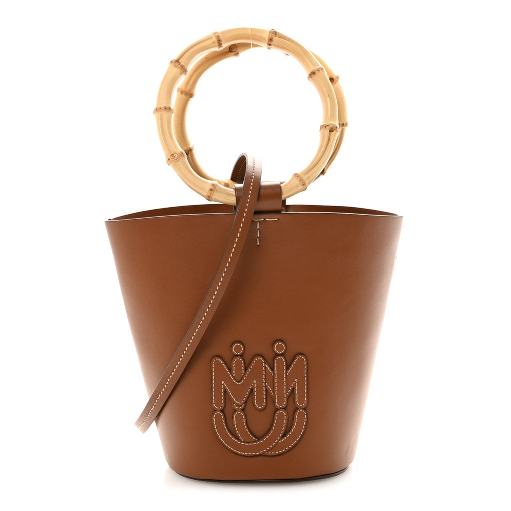 Nappa City Sport Bucket Bag Cognac
