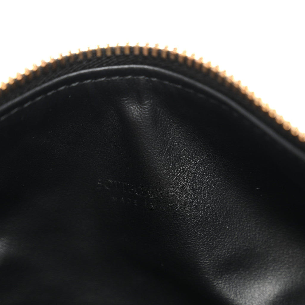 Calfskin Nappa Intrecciato Mini Wallace Black