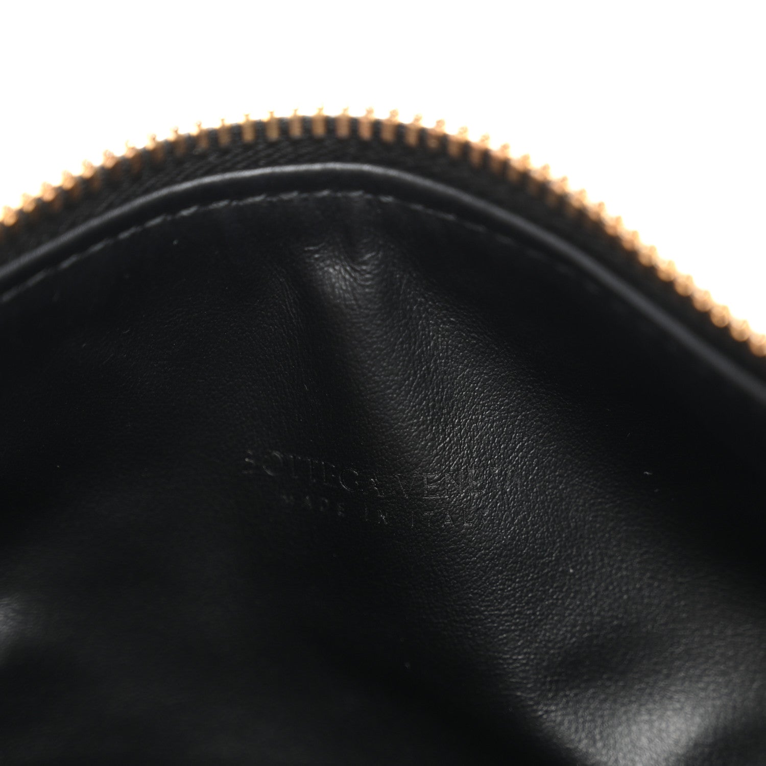 Calfskin Nappa Intrecciato Mini Wallace Black