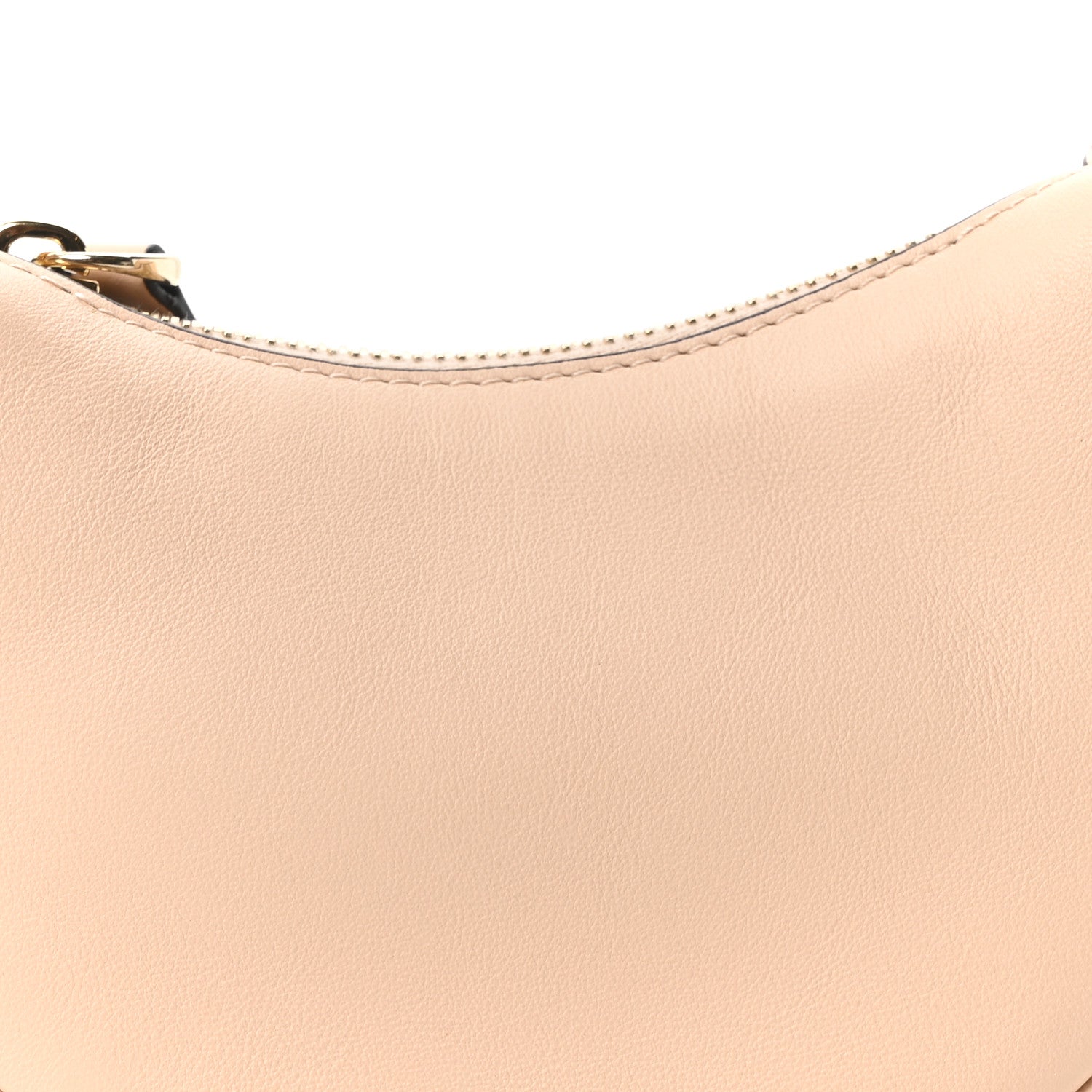 Vitello Grace Matte Nano Fendigraphy Hobo Charm Light Rose