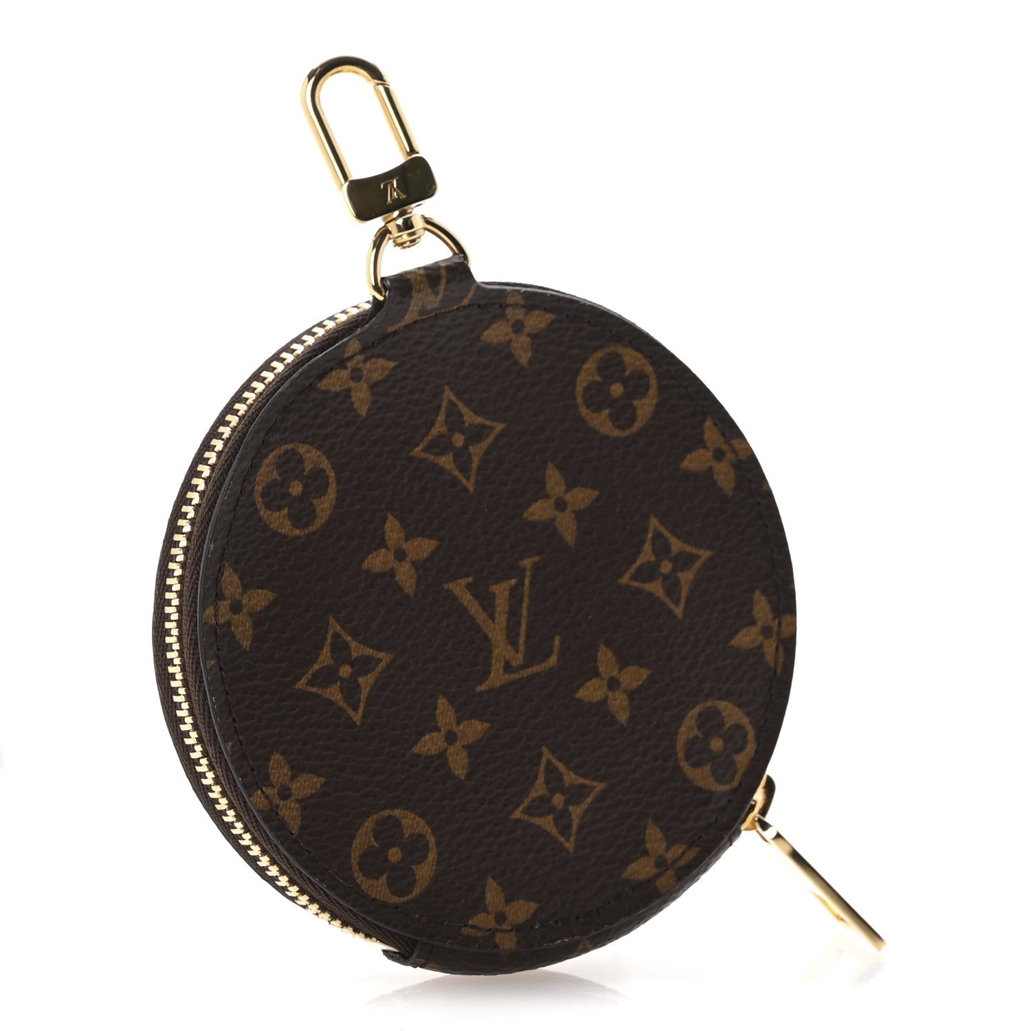 Monogram OnTheGo East West Round Coin Purse Red
