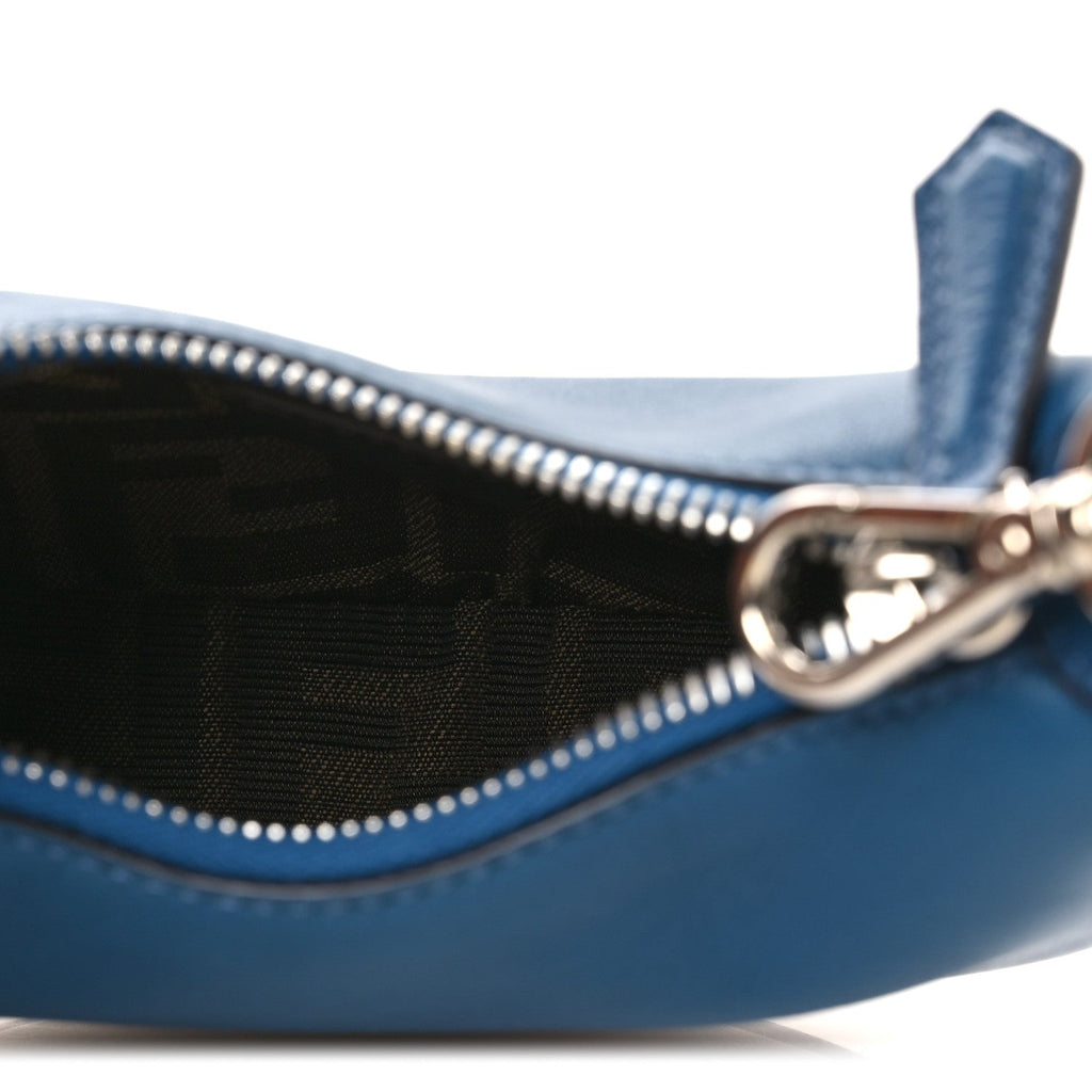 Vitello Grace Matte Nano Fendigraphy Hobo Charm Mirto