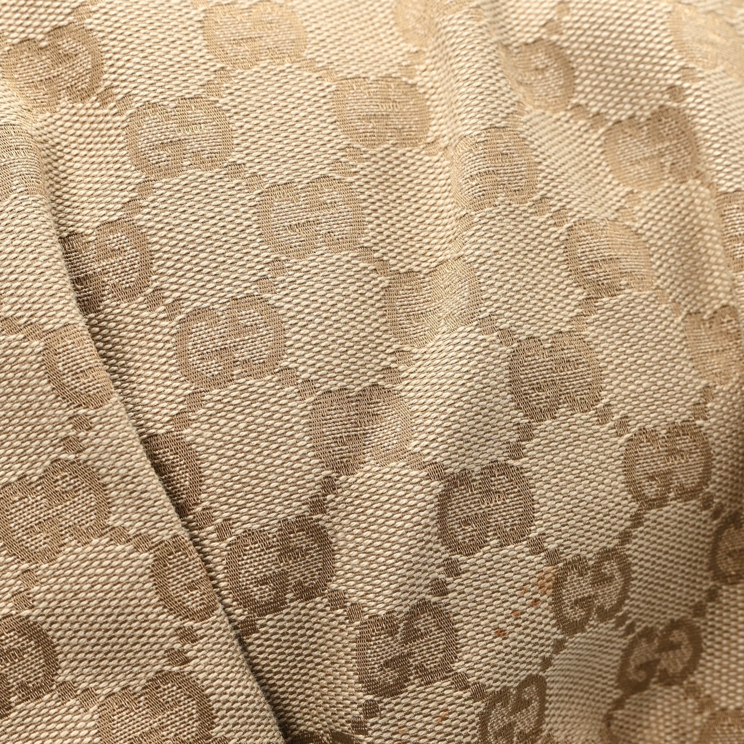 Monogram D Gold Tote Metallic Gold