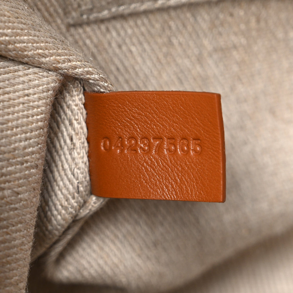 Calfskin Medium Woody Tote Caramel