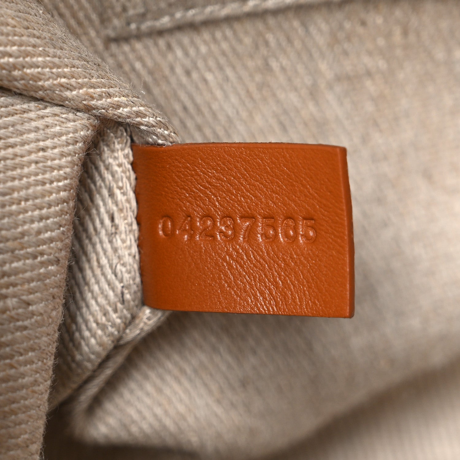 Calfskin Medium Woody Tote Caramel
