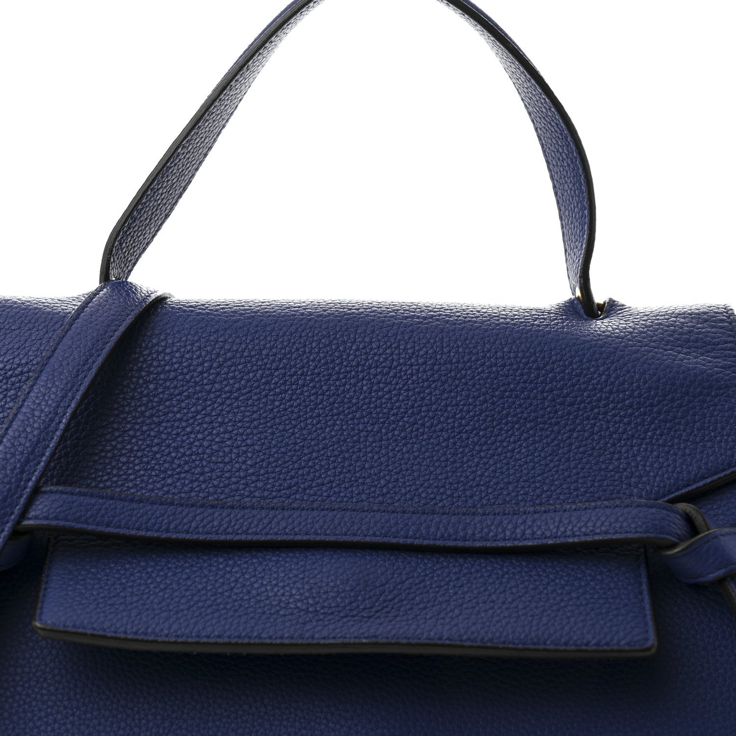 Grained Calfskin Mini Belt Bag Indigo