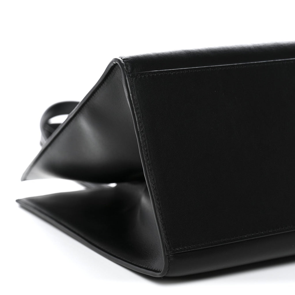 Smooth Calfskin Cabas 16 Bag Black