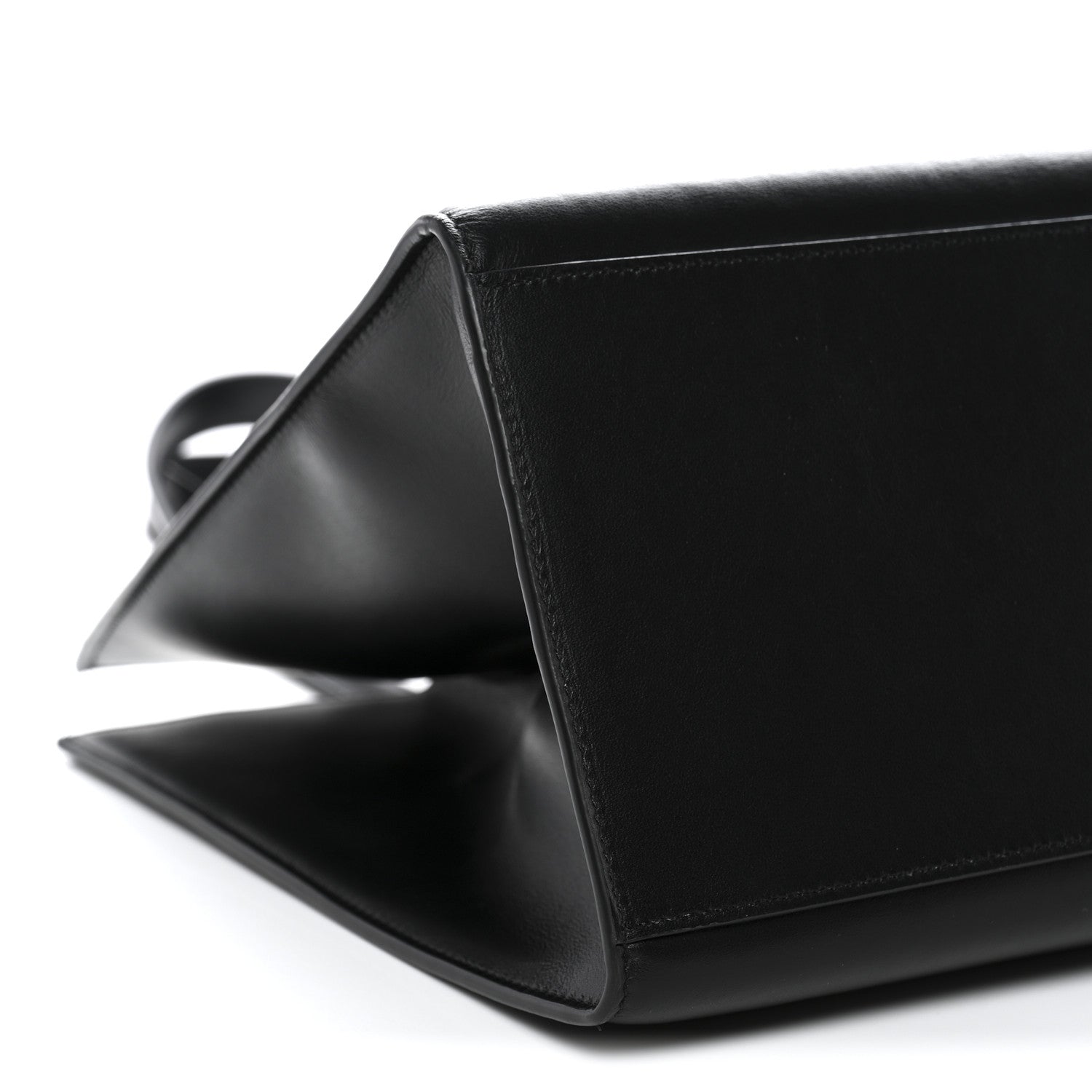 Smooth Calfskin Cabas 16 Bag Black