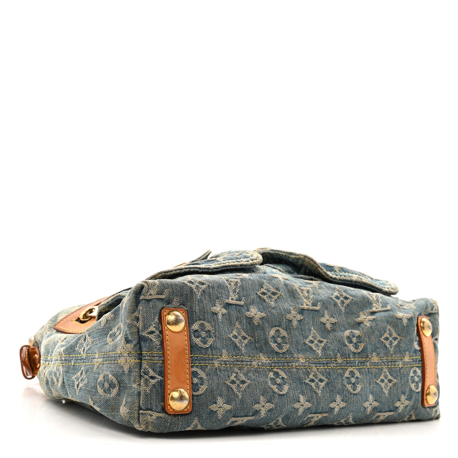 Monogram Denim Baggy PM Blue