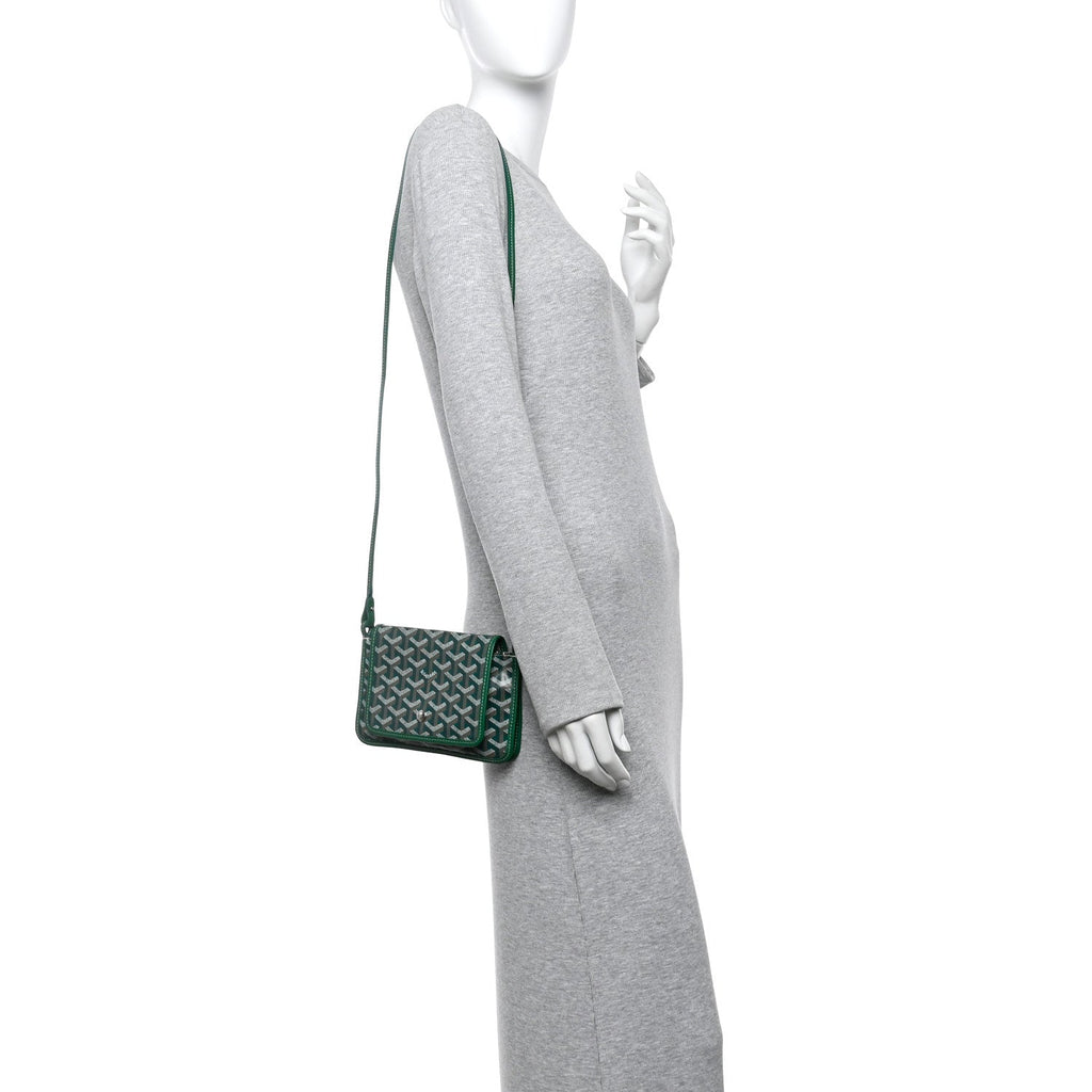 Goyardine Plumet Wallet Clutch Green